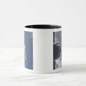 Space Shuttle Atlantis und ein russisches Raumschi Tasse (Zentrum)
