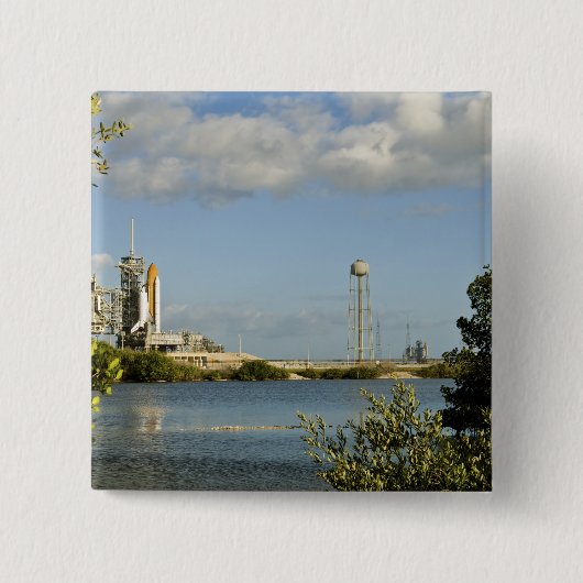 Space Shuttle Atlantis und Endeavour Button (Vorderseite)