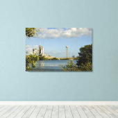 Space Shuttle Atlantis und Endeavour Leinwanddruck (Insitu (Holzboden))