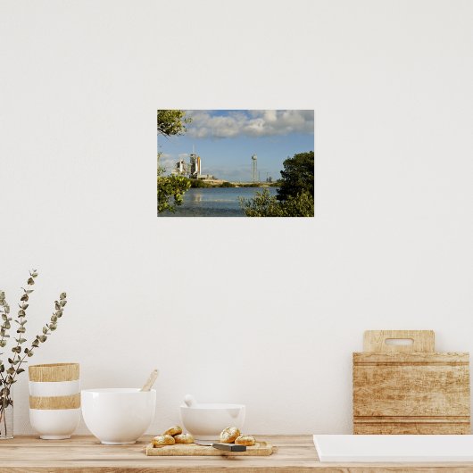 Space Shuttle Atlantis und Endeavour Poster (Küche)