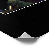 Space Shuttle Atlantis's "Glascockpit" Poster (Ecke)