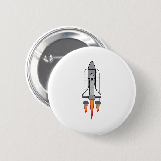 Space Shuttle Button (Vorne & Hinten)