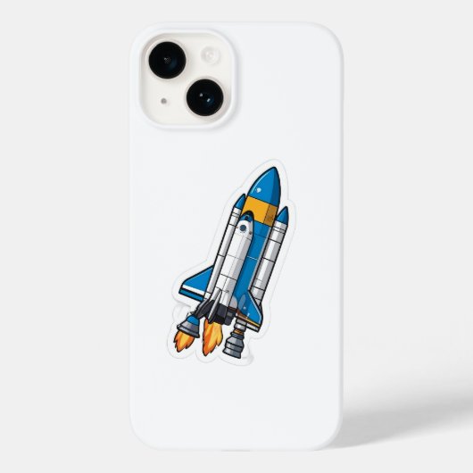 Space Shuttle Case-Mate iPhone Hülle (Rückseite)