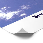 Space Shuttle Challenger JetPack Walk 1984 Poster (Ecke)