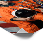 Space Shuttle Columbia Crew Portrait (STS-107) Poster (Ecke)