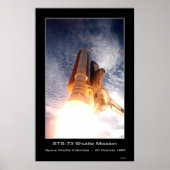 Space Shuttle Columbia Lift-off - STS - 73 Poster (Vorne)