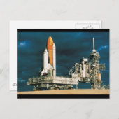 Space Shuttle Columbia Postkarte (Vorne/Hinten)