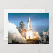 Space Shuttle Columbia Postkarte (Vorne/Hinten)