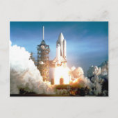 Space Shuttle Columbia Postkarte (Vorderseite)
