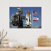 Space Shuttle Columbia Prepings Poster (Küche)