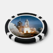 Space Shuttle Columbia startet Pokerchips (Einzeln)