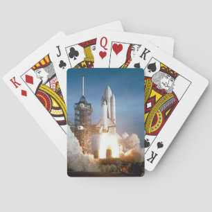Space Shuttle Columbia startet Spielkarten