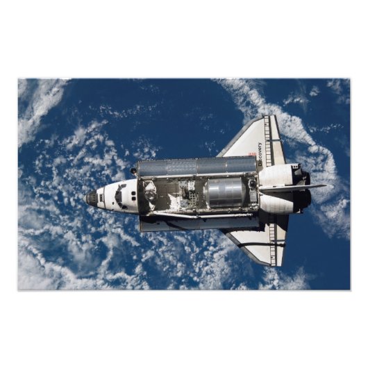 Space Shuttle Discovery 10 Fotodruck (Vorne)