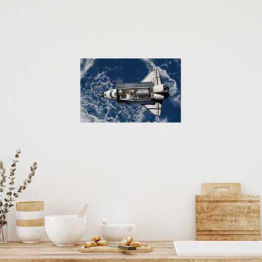 Space Shuttle Discovery 10 Poster (Küche)