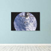 Space Shuttle Discovery 11 Leinwanddruck (Insitu (Holzboden))