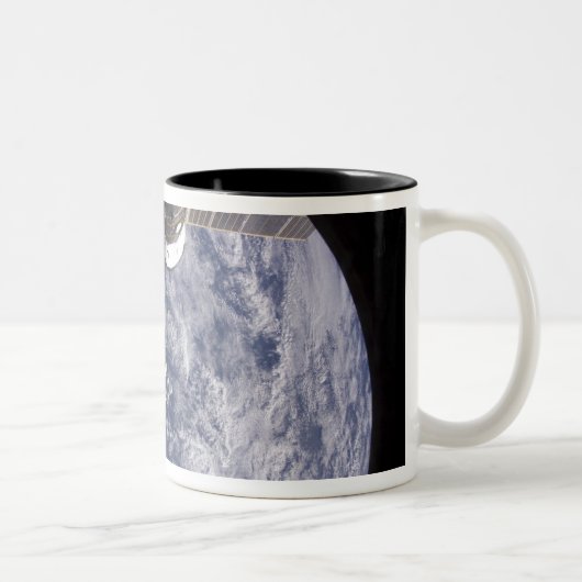 Space Shuttle Discovery 11 Zweifarbige Tasse (Rechts)