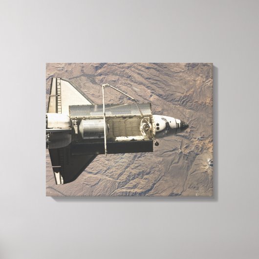 Space Shuttle Discovery 14 Leinwanddruck (Vorderseite)