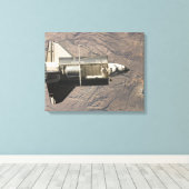 Space Shuttle Discovery 14 Leinwanddruck (Insitu (Holzboden))