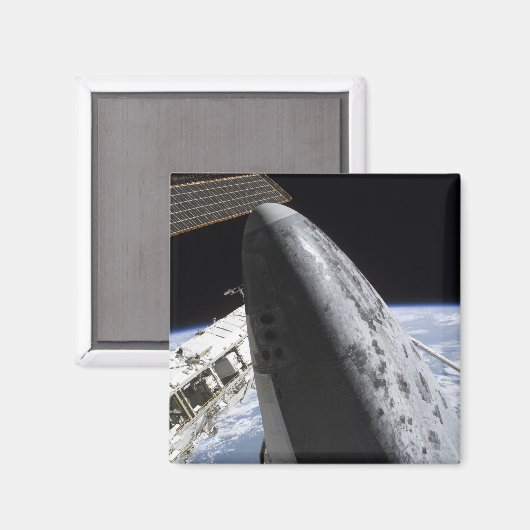 Space Shuttle Discovery 14 Magnet (Vorderseite/Rückseite)