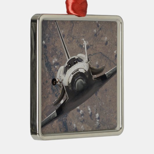 Space Shuttle Discovery 15 Ornament Aus Metall (Rechts)