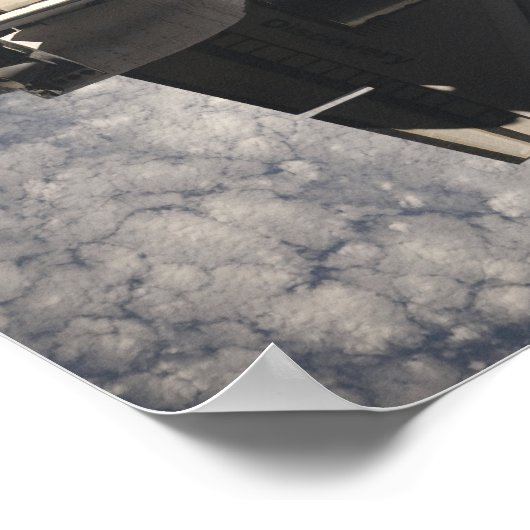 Space Shuttle Discovery 16 Poster (Ecke)