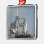 Space Shuttle Discovery 2 Ornament Aus Metall (Links)