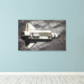 Space Shuttle Discovery 3 Leinwanddruck (Insitu (Holzboden))