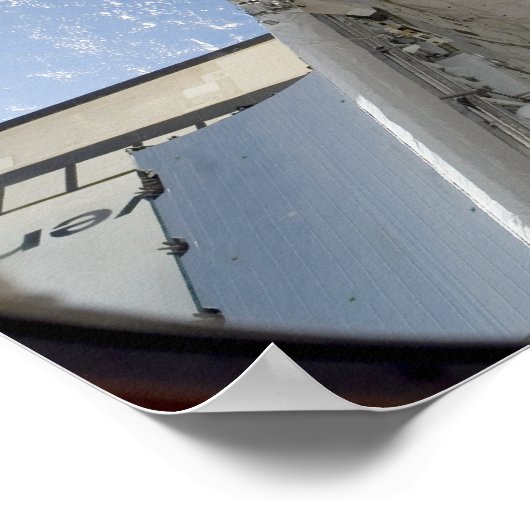 Space Shuttle Discovery 3 Poster (Ecke)