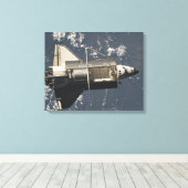 Space Shuttle Discovery 5 Leinwanddruck (Insitu (Holzboden))