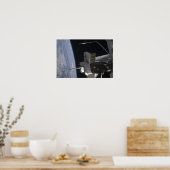 Space Shuttle Discovery 8 Poster (Küche)