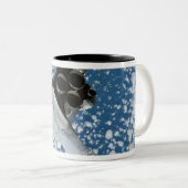 Space Shuttle Discovery 8 Zweifarbige Tasse (VorderseiteRechts)