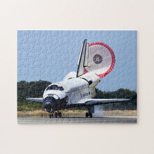 Space Shuttle Discovery Coming Zuhause Puzzle (Horizontal)