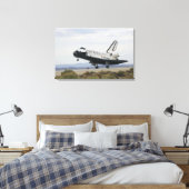 Space Shuttle Discovery - das wichtigste Fahrwerk Leinwanddruck (Insitu (Schlafzimmer))