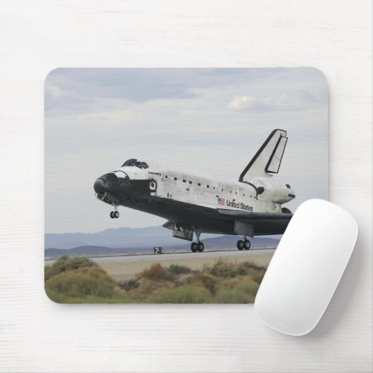 Space Shuttle Discovery - das wichtigste Fahrwerk Mousepad (Mit Mouse)