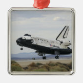 Space Shuttle Discovery - das wichtigste Fahrwerk Silbernes Ornament (Vorne)