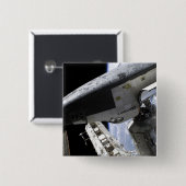 Space Shuttle Discovery dotiert Button (Vorne & Hinten)