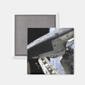 Space Shuttle Discovery dotiert Magnet (Vorderseite/Rückseite)