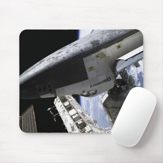 Space Shuttle Discovery dotiert Mousepad (Mit Mouse)