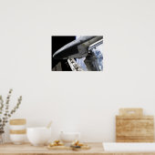 Space Shuttle Discovery dotiert Poster (Küche)