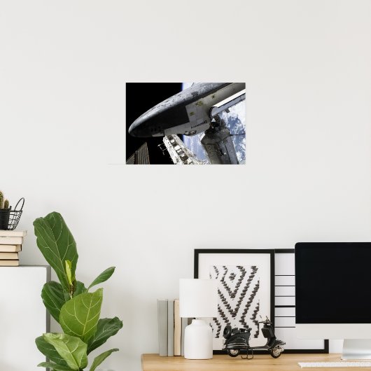 Space Shuttle Discovery dotiert Poster (Heimbüro)