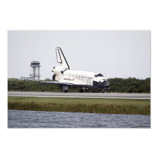 Space Shuttle Discovery Fotodruck (Vorne)
