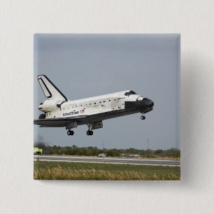 Space Shuttle Discovery geht Landung 3 an Button