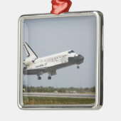 Space Shuttle Discovery geht Landung 3 an Ornament Aus Metall (Links)