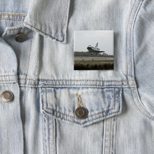 Space Shuttle Discovery geht Landung an Button (Beispiel)