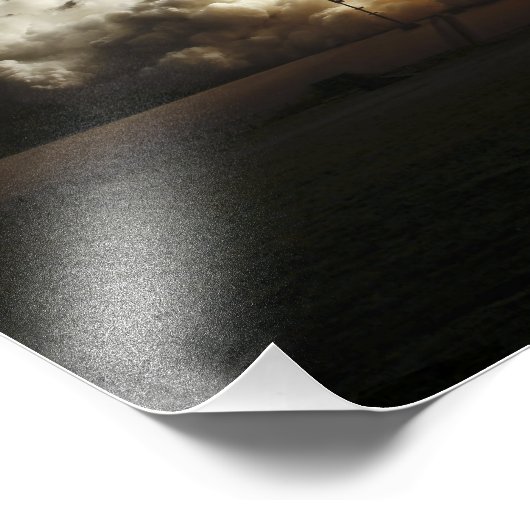 Space Shuttle Discovery hebt ab Fotodruck (Ecke)