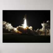 Space Shuttle Discovery hebt ab Poster (Vorne)