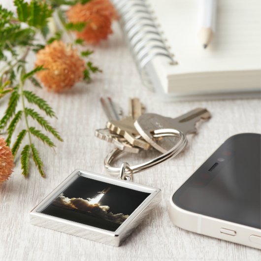 Space Shuttle Discovery hebt ab Schlüsselanhänger (Seite)