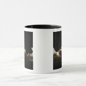 Space Shuttle Discovery hebt ab Tasse (Zentrum)