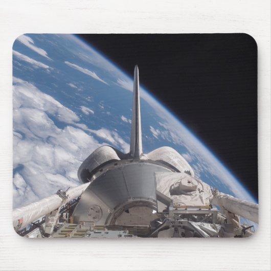Space Shuttle Discovery im Hintergrund Mousepad (Vorne)