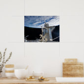 Space Shuttle Discovery & ISS Poster (Küche)
